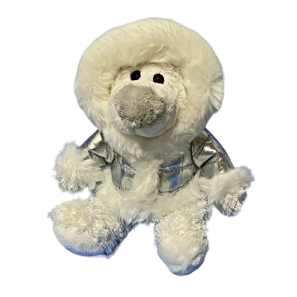Chosun Polar Bear Plush Wearing‎ Parka Winter Christmas Holiday Stuffed Animal